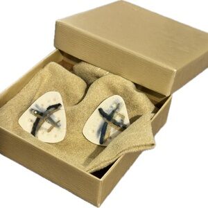 Elegant Ceramic Earrings